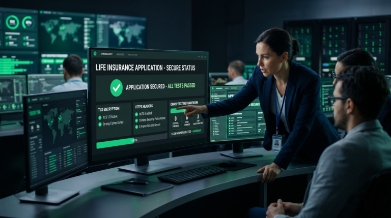 life insurance web application security